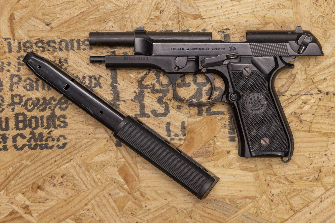 BERETTA 92FS 9mm Police Trade-In Pistol 