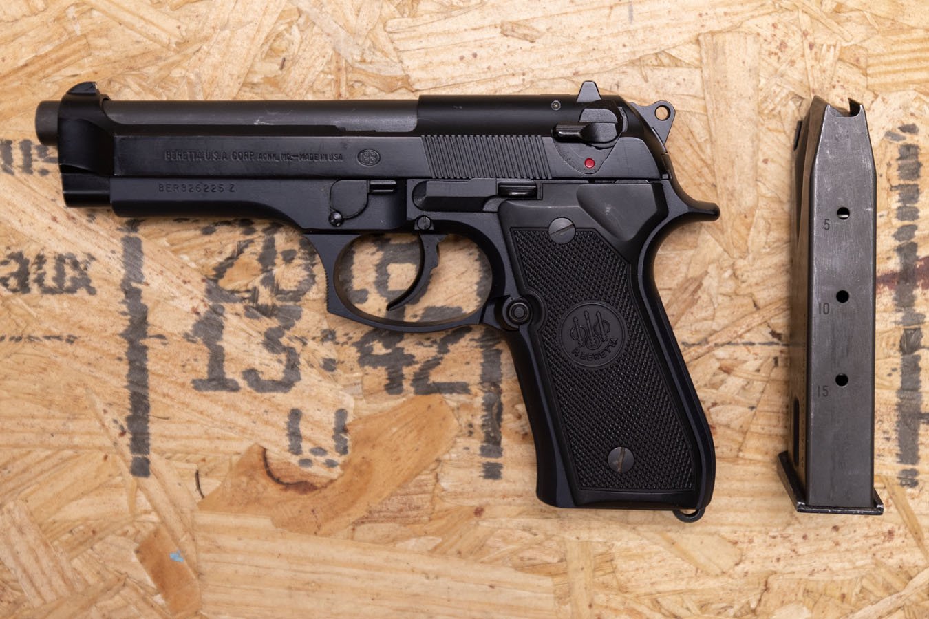 BERETTA 92FS 9mm Police Trade-In Pistol