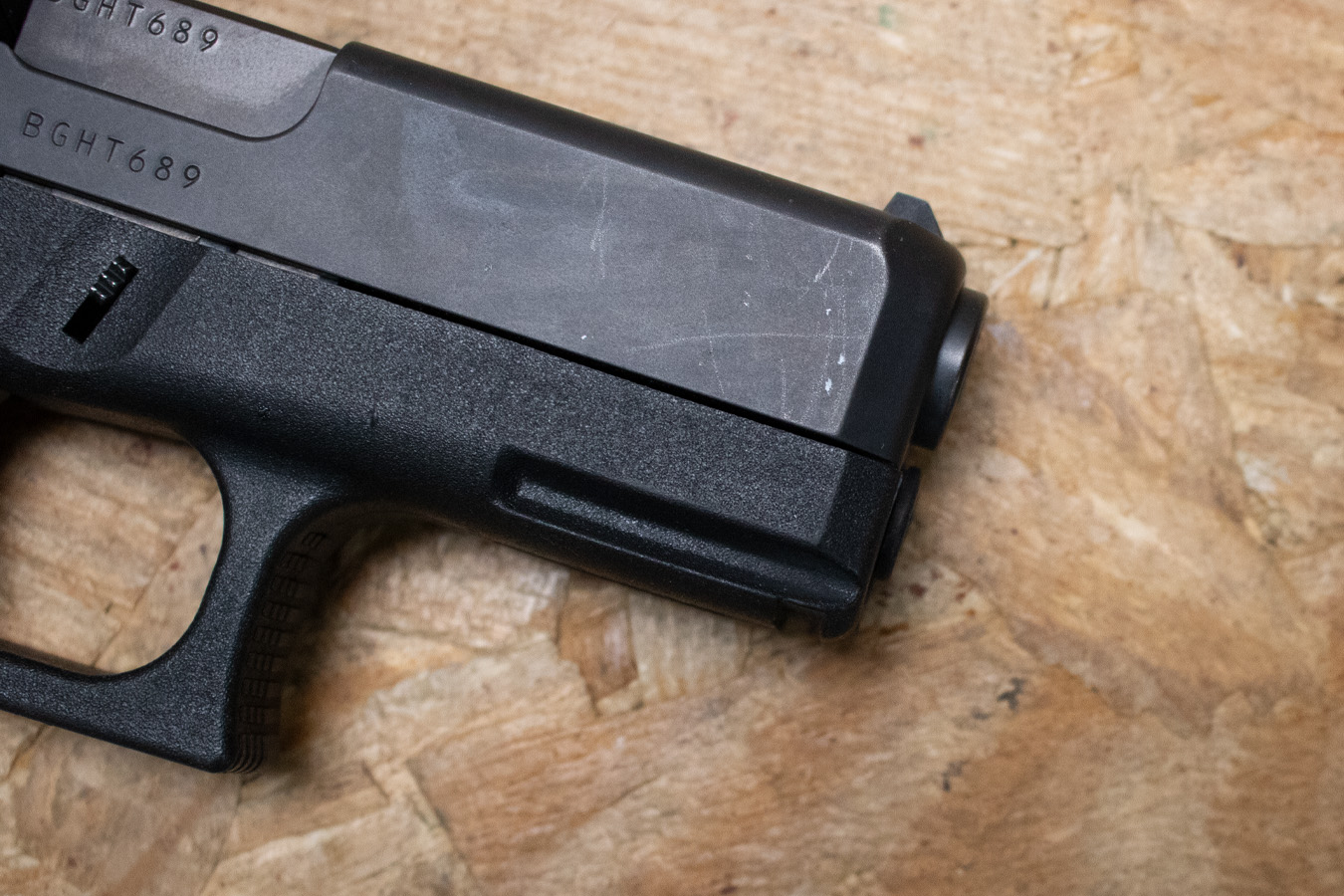 GLOCK 36 45ACP Police Trade-In Pistol with Fore-End Accessory Rail