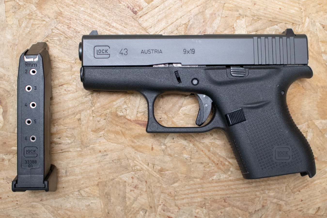 GLOCK 43 9mm Used Trade-In Subcompact Pistol