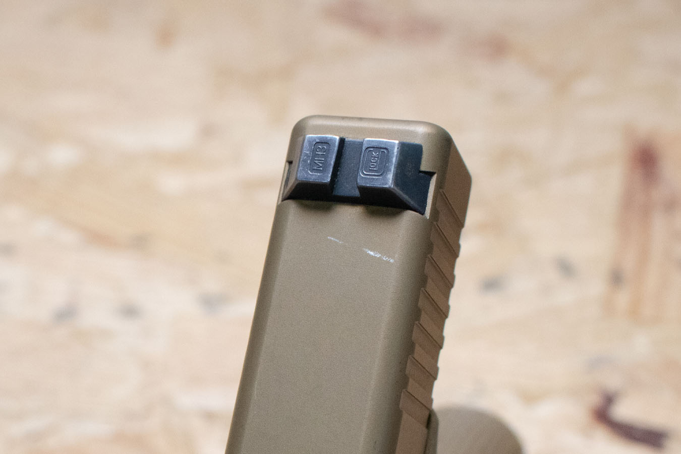 GLOCK 19X 9mm Police Trade-In Pistol with Tan Finish