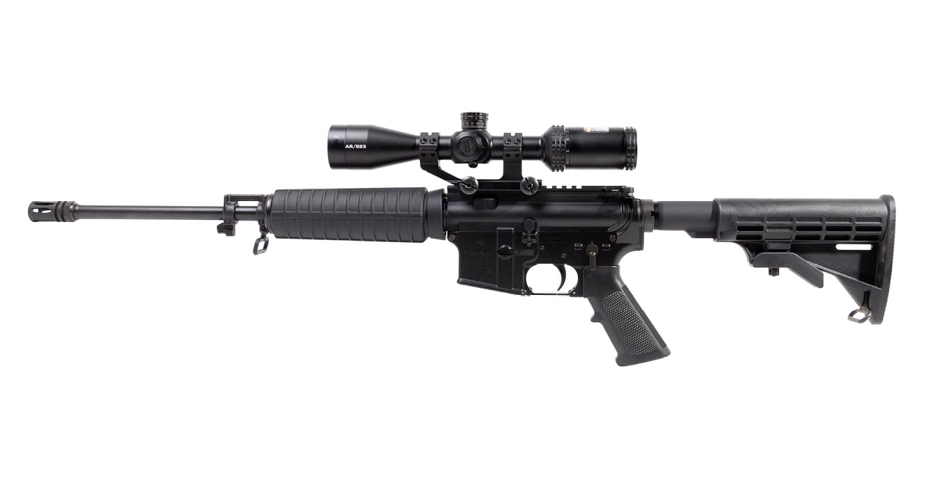 BUSHMASTER XM-15 QRC 5.56mm Semi-Automatic Rifle with Bushnell  AR/223 Riflescope (Magazine Not Included)