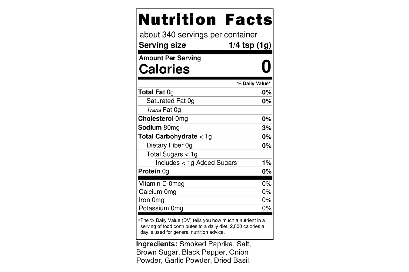 Bailees Kitchen Well Rounded All-Purpose Seasoning