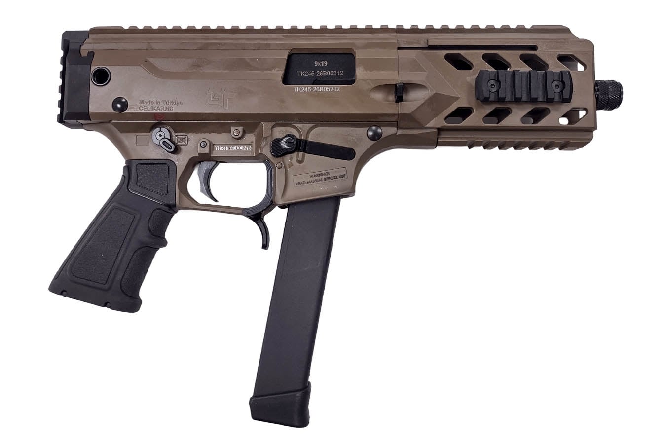 GFORCE ARMS BLADE 6 9mm Semi-Auto PCC Handgun with FDE Finish