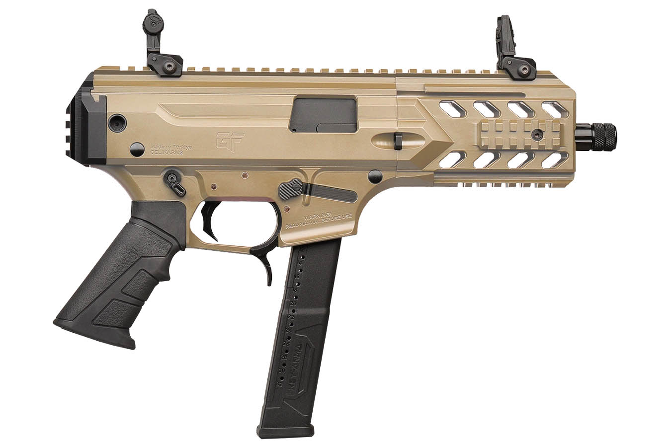 Gforce Arms Blade6 9mm Semi-Auto PCC Handgun with FDE Finish