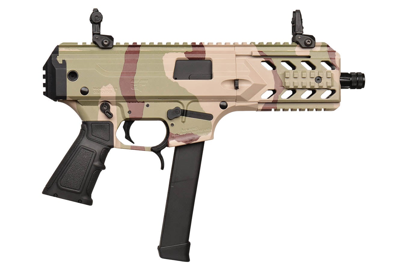 GFORCE ARMS BLADE 6 9mm Semi-Auto PCC Handgun with Camo Finish and Threaded Barrel