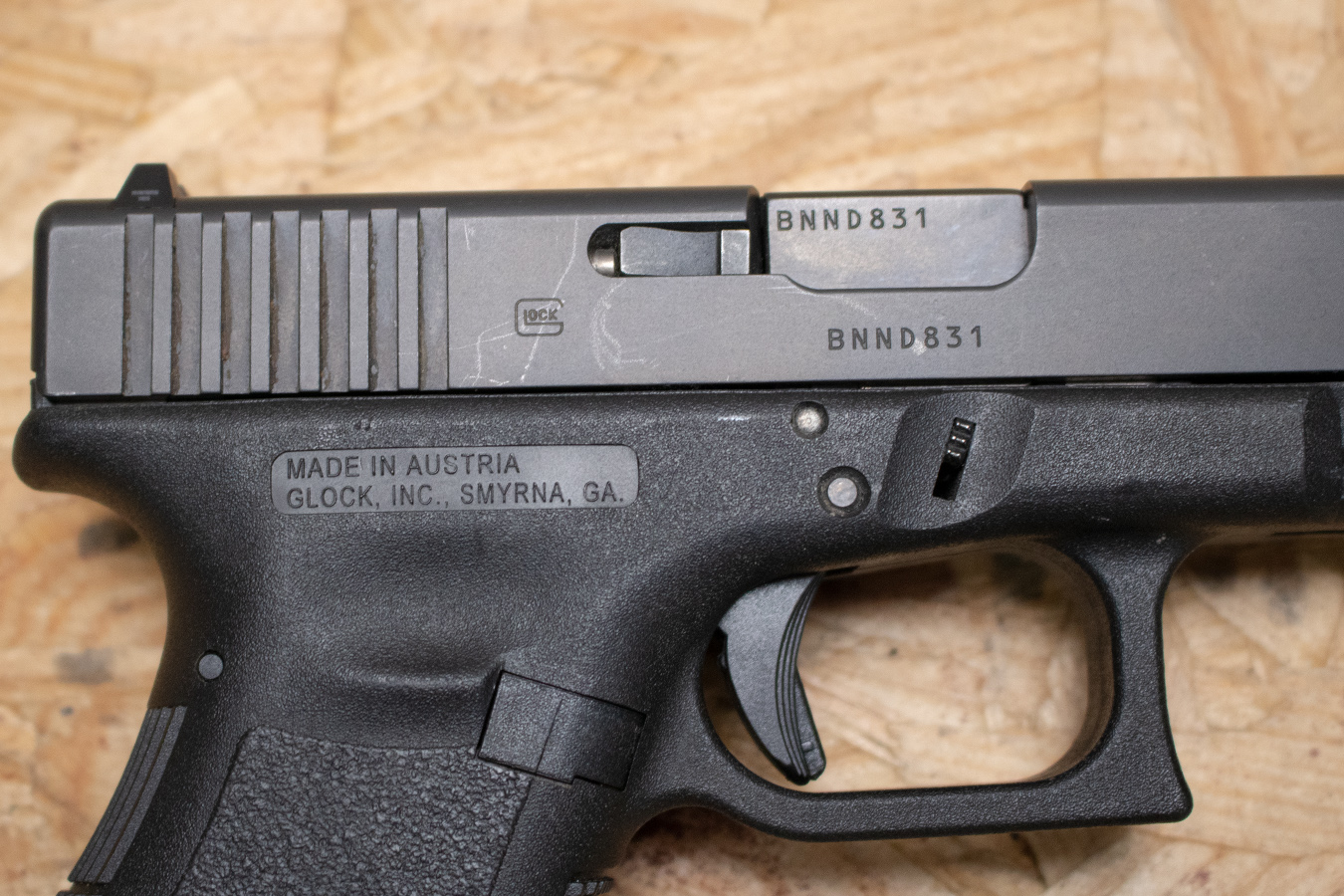 GLOCK Model 19 Gen3 9mm Police Trade-In Pistol