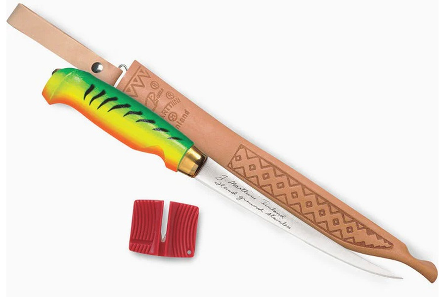 Rapala 6In Fish N Fillet Knife with Single Stage Sharpener and Sheath