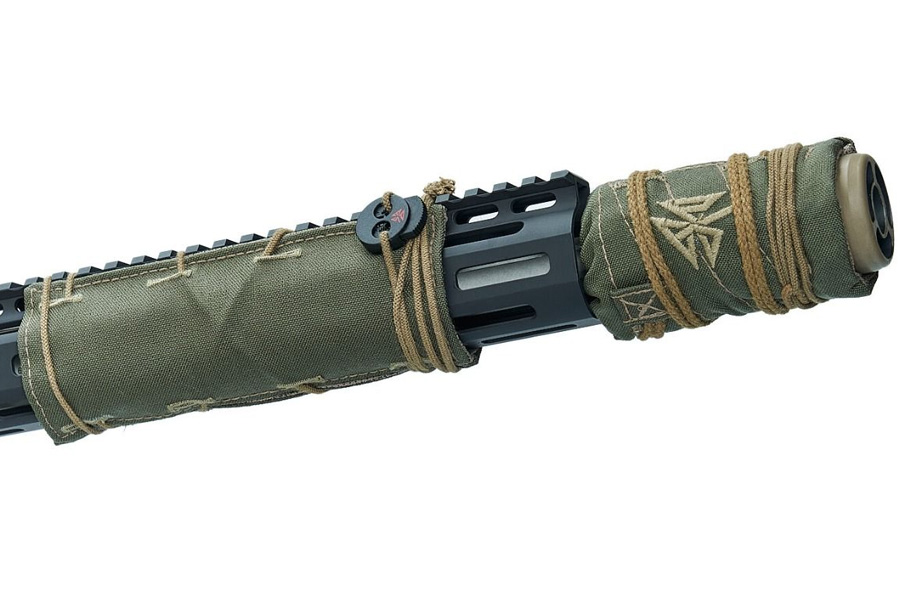 BURN PROOF GEAR Premium Rail Rap, Coyote Brown