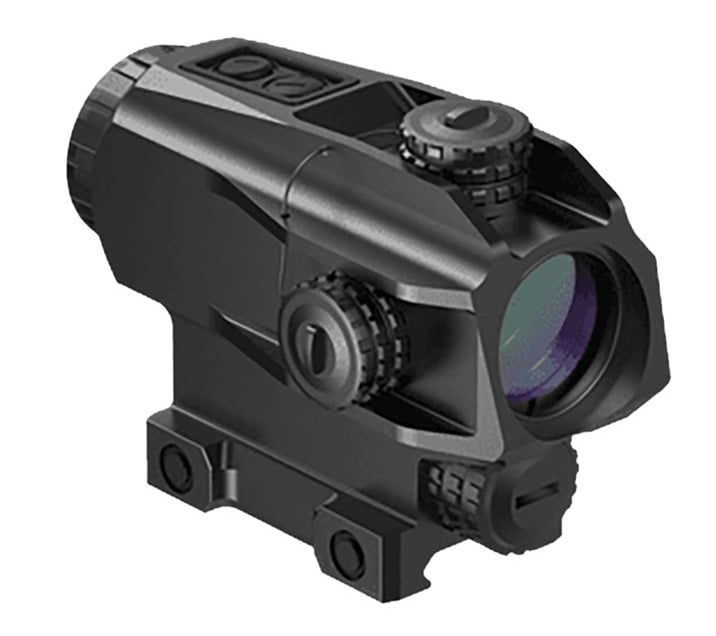 SWAMPFOX OPTICS Blade 1x25mm Amber BRC Reticle Prism Sight Black