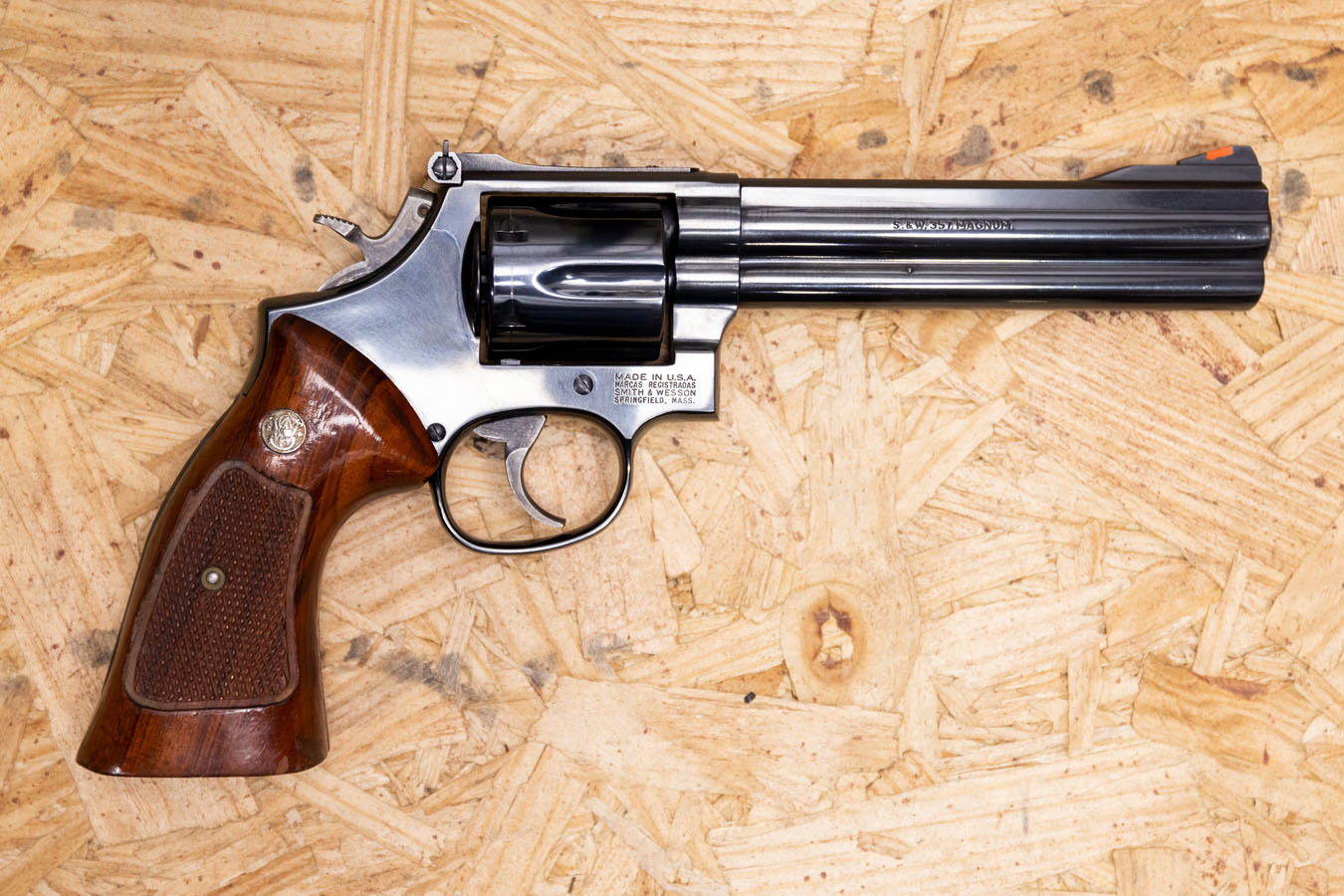 SMITH AND WESSON 586-4 357 Magnum Police Trade-In Revolver