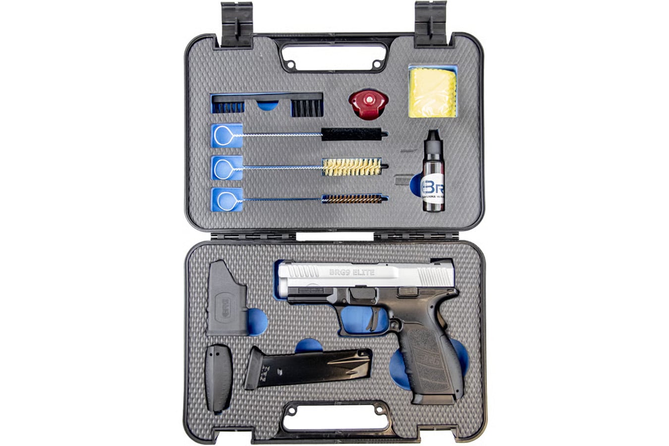 BRG USA BRG9 Elite 9mm Semi-Auto Pistol with Black Chrome Finish 