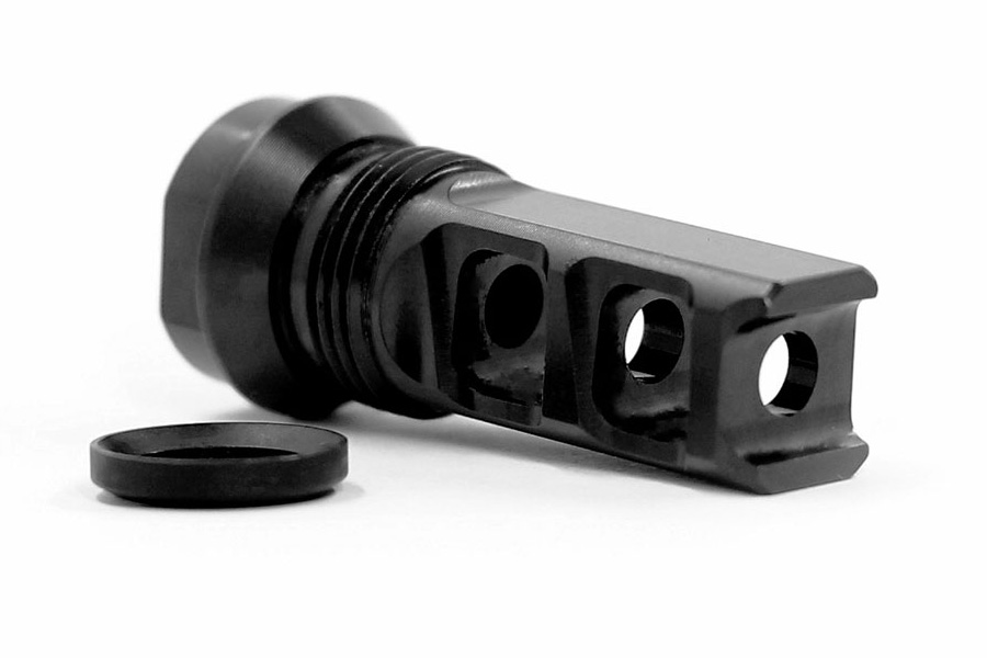 BREEK ARMS 1/2x28in 223 Caliber 2 Port Muzzle Brake