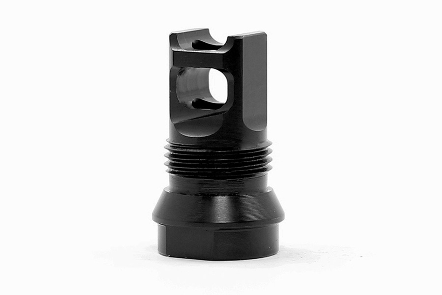 BREEK ARMS 9mm 1/2x28inch 2BO-S Single Port Muzzle Brake