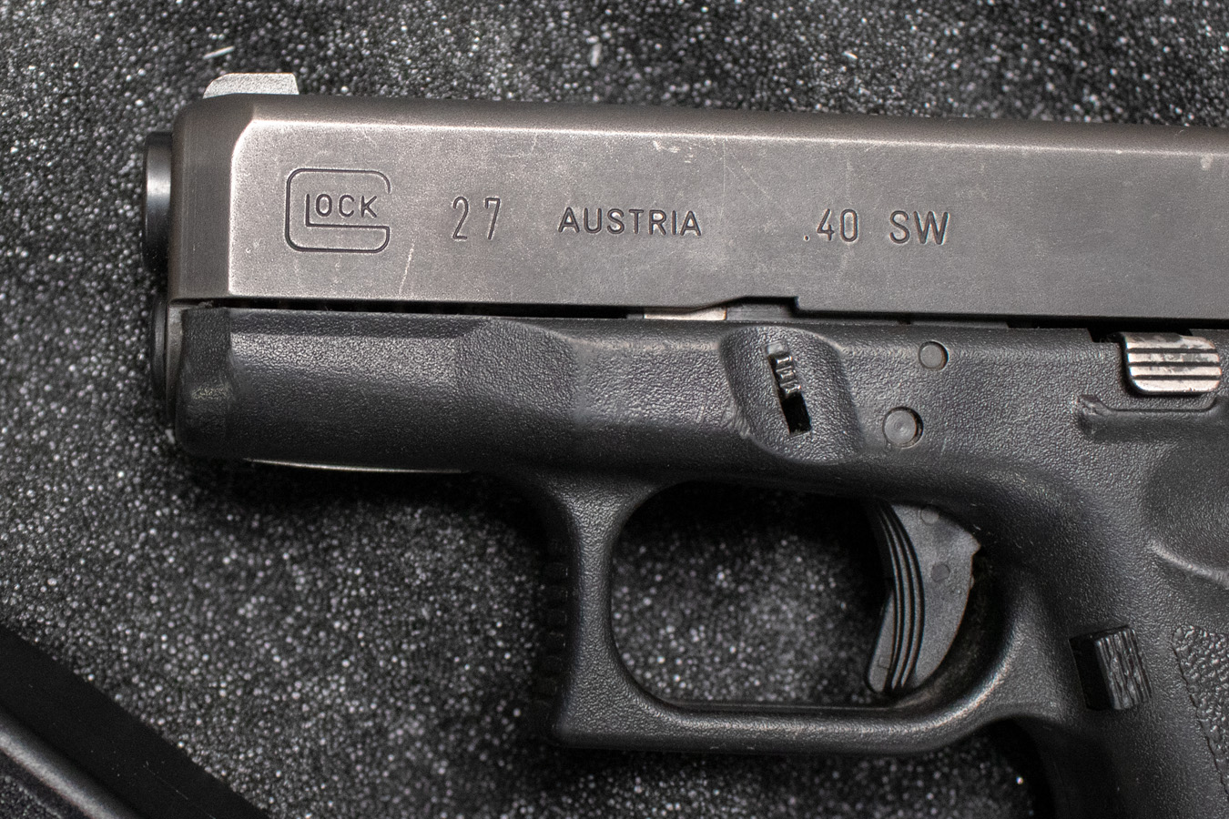 GLOCK 27 Gen3 40 S&W Police Trade-In Pistol (Magazine Not Included)