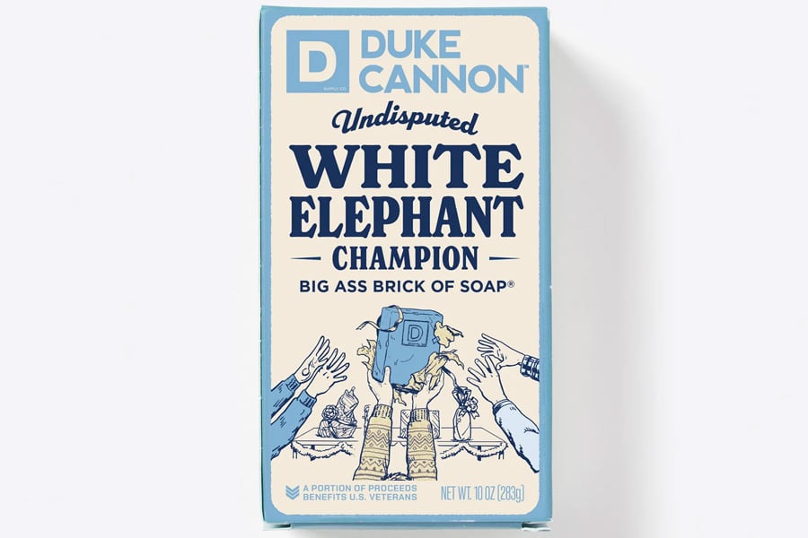 Duke Cannon Big Ass Brick of Soap White Elephant Champion