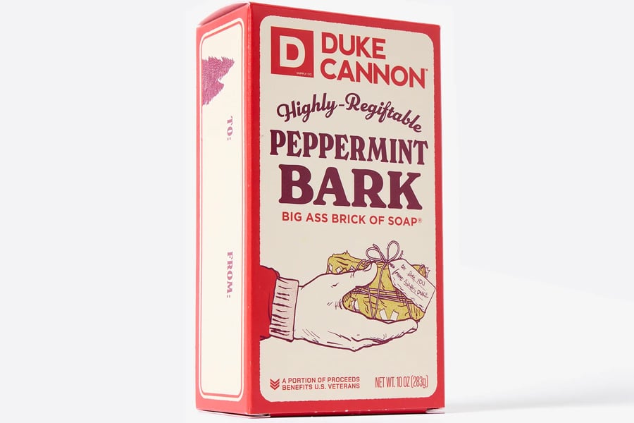 Duke Cannon Big Ass Brick of Soap Peppermint Bark