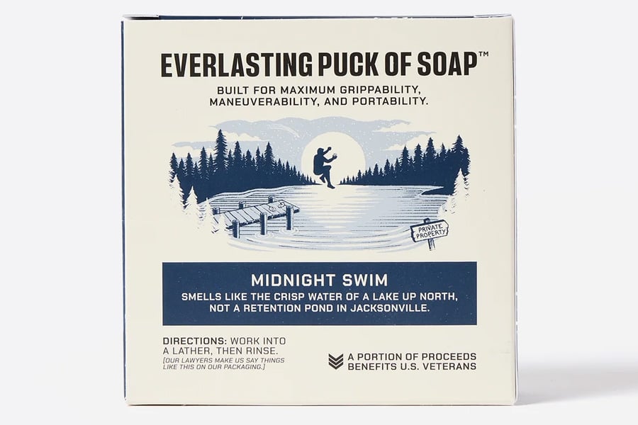 Duke Cannon Everlasting Puck Midnight Swim