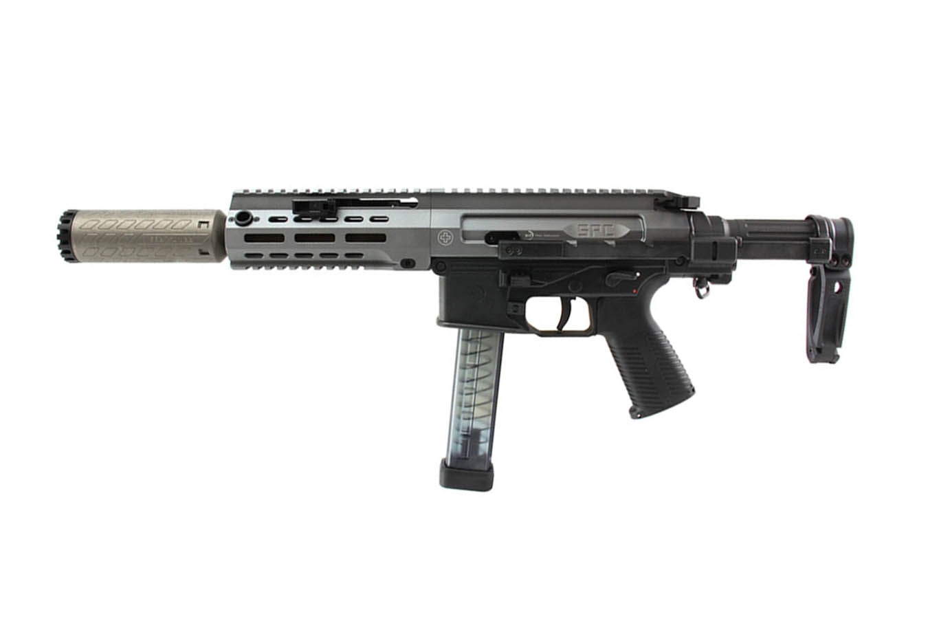 BRUGGER AND THOMET SPC9 SD2 9mm Semi-Auto Pistol w/ Suppressor