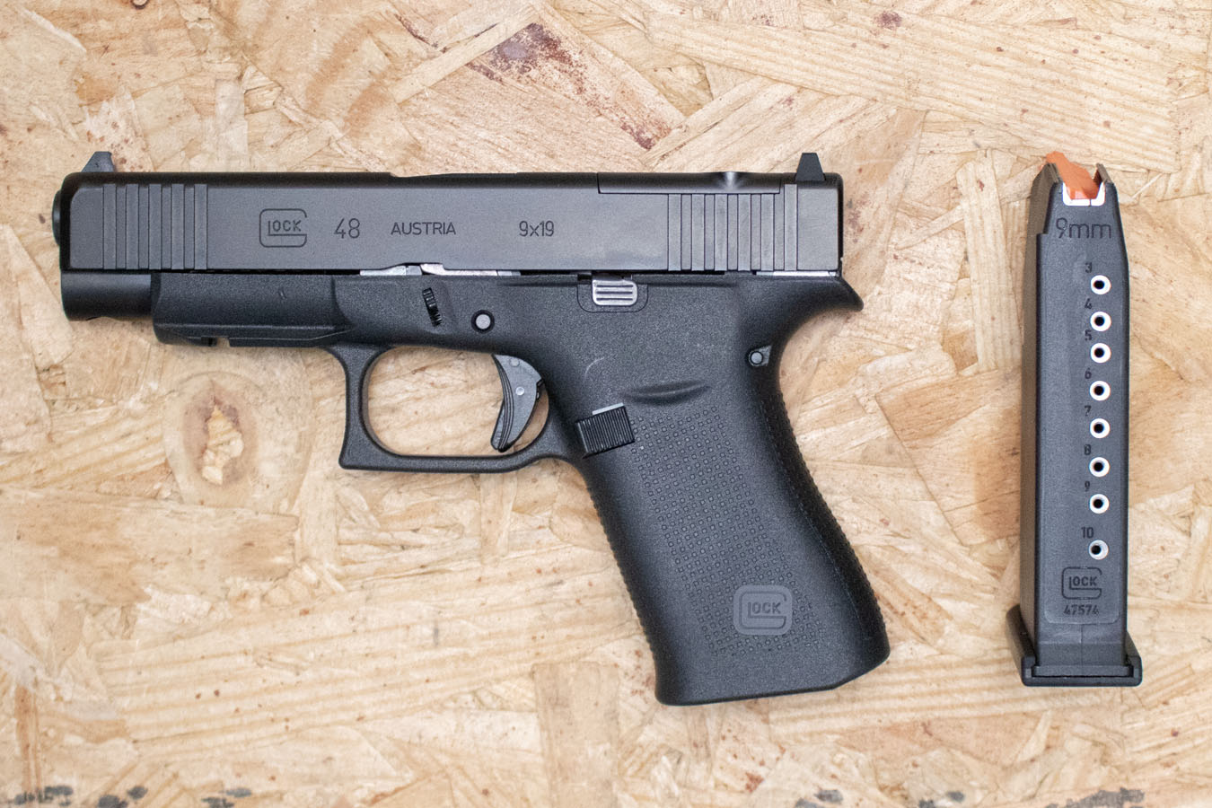 GLOCK 48 MOS 9mm Police Trade-In Pistol Optics-Ready