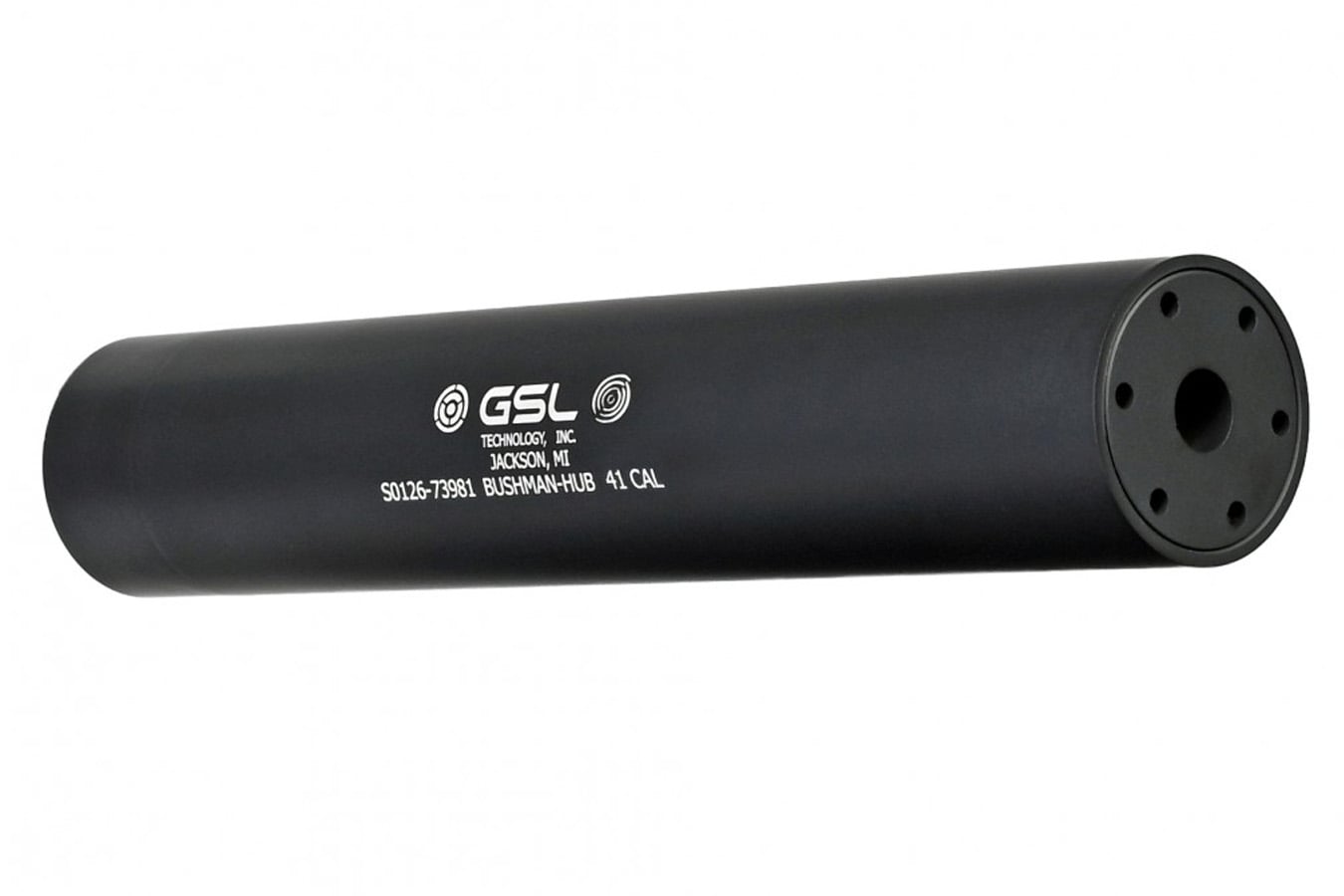 GSL TECHNOLOGY Bushman-41 .410 Cal Suppressor (No Adapter Included)