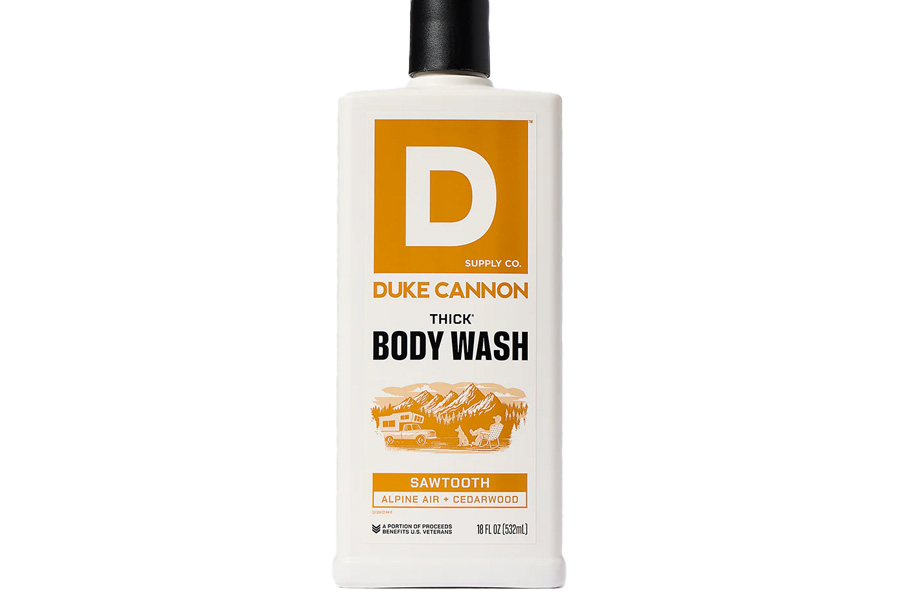 Duke Cannon Thick Sawtooth Body Wash, Alpine Air and Cedarwood