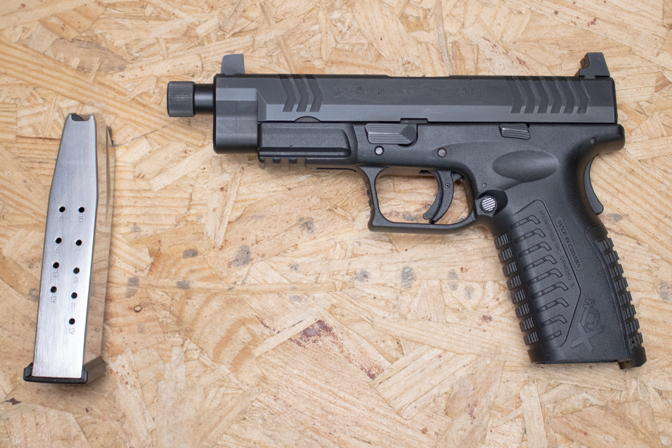 SPRINGFIELD XDM-45 45 ACP Police Trade-In Pistol with Threaded Barrel