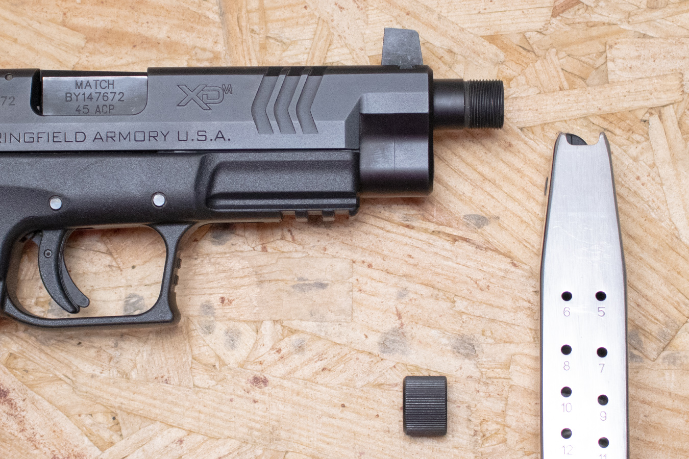 SPRINGFIELD XDM-45 45 ACP Police Trade-In Pistol with Threaded Barrel