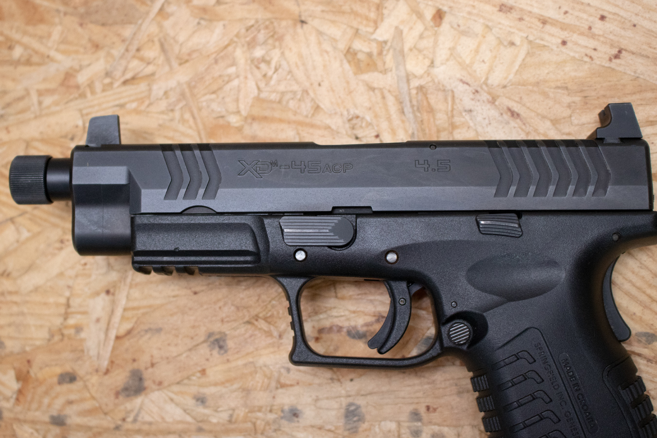 SPRINGFIELD XDM-45 45 ACP Police Trade-In Pistol with Threaded Barrel