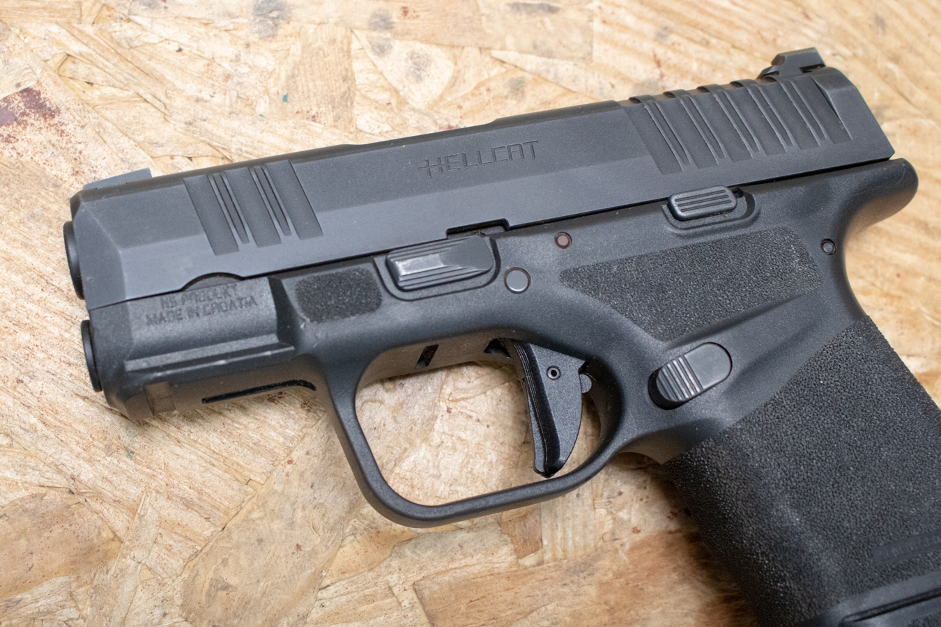 SPRINGFIELD Hellcat 9mm Police Trade-In Micro-Compact Pistol with Extended Magazine