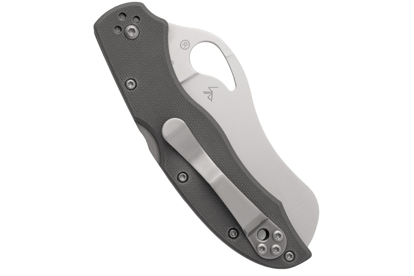 Spyderco Gooney Lockback Knife - Gray