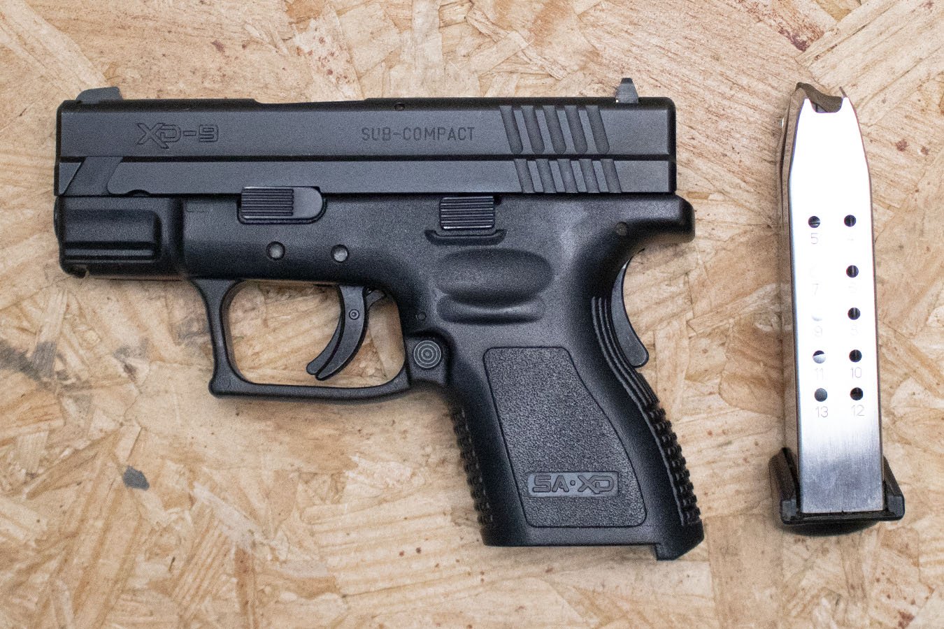 SPRINGFIELD XD-9 Sub-Compact 9mm Police Trade-In Pistol