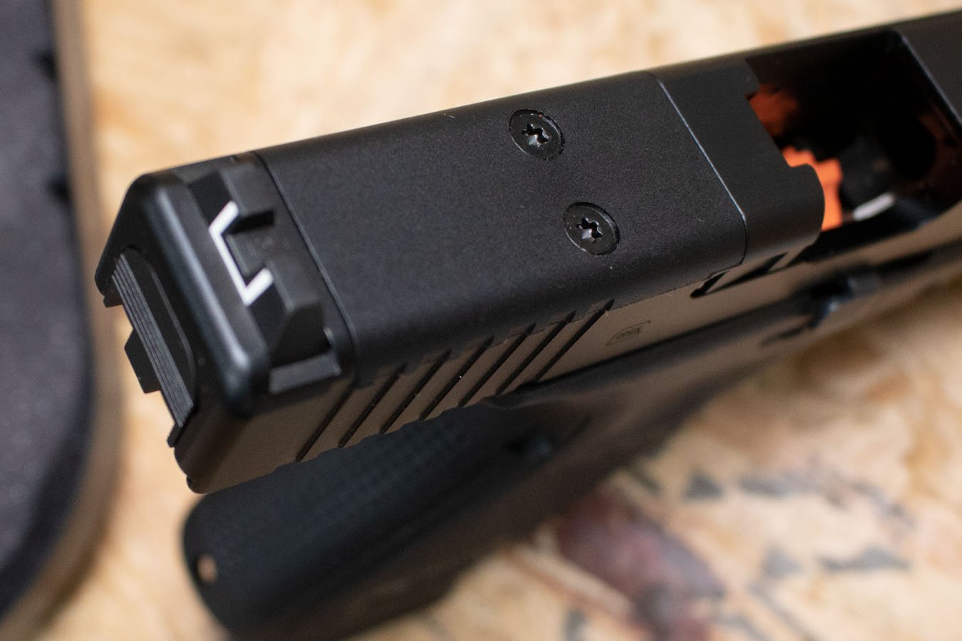 GLOCK 19 Gen5 MOS 9mm Used Trade-In Pistol w/Three Mags, MOS Adapter Plates, Backstraps, Case