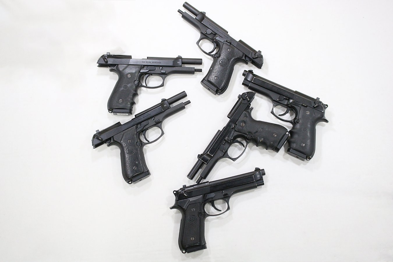 BERETTA Model 96 40 S&W DA/SA Police Trade-in Pistols (Good Condition)