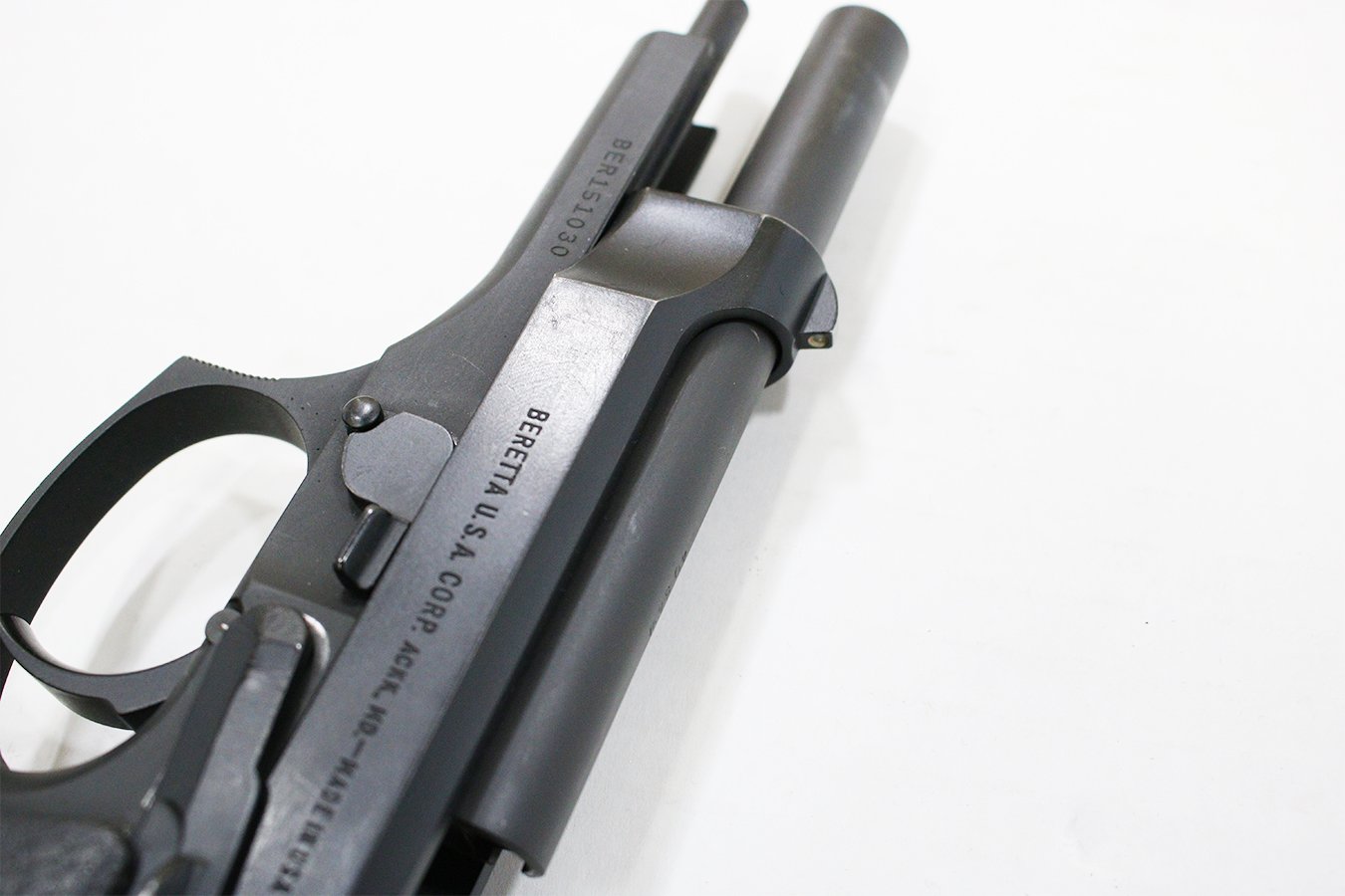 BERETTA Model 96 40 S&W DA/SA Police Trade-in Pistols (Good Condition)