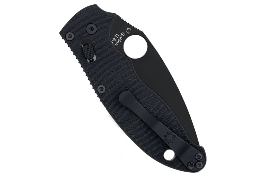 Spyderco Manix 2 Salt Folding Knife - Black