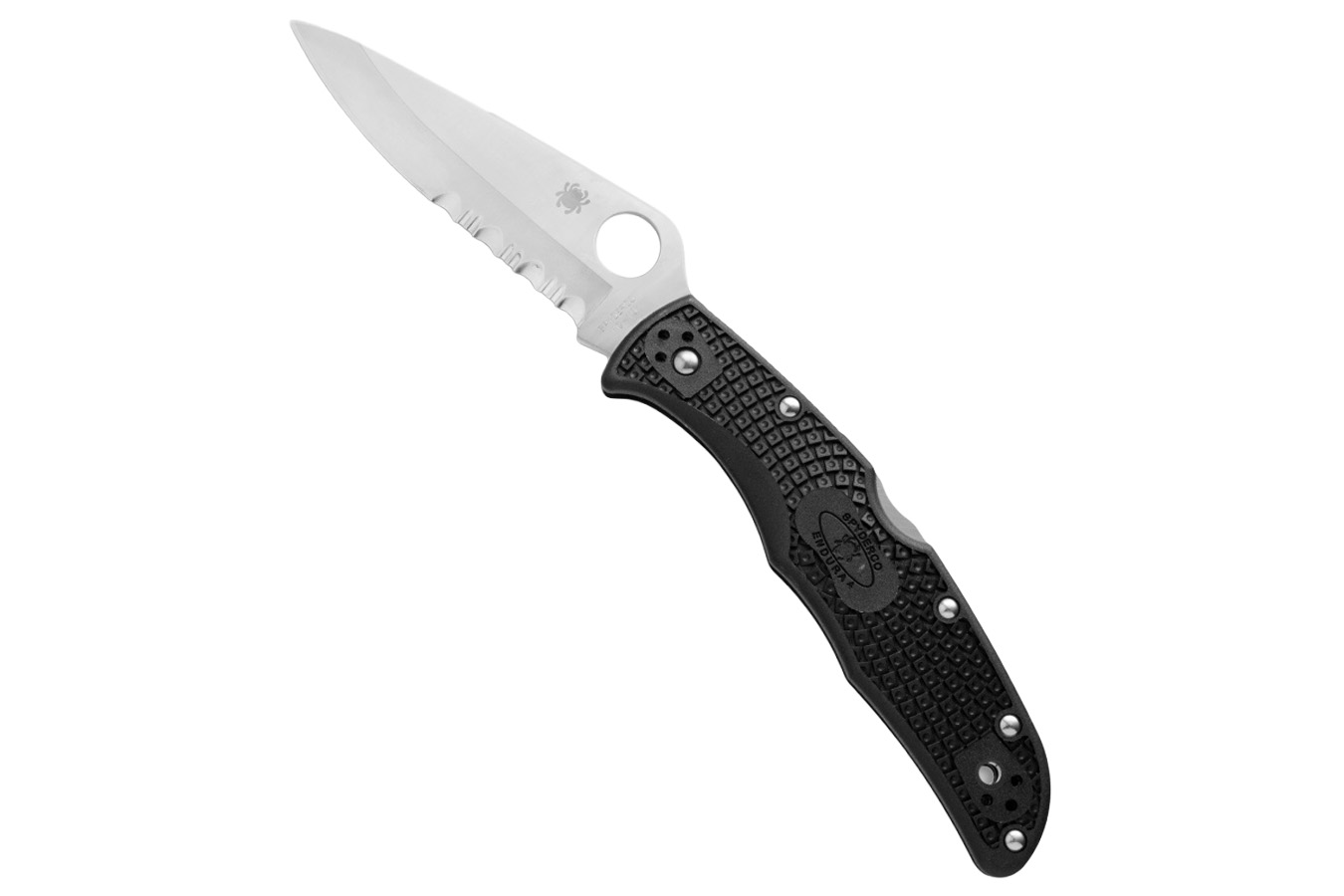 Spyderco Endura 4 Folding Pocket Knife - Black