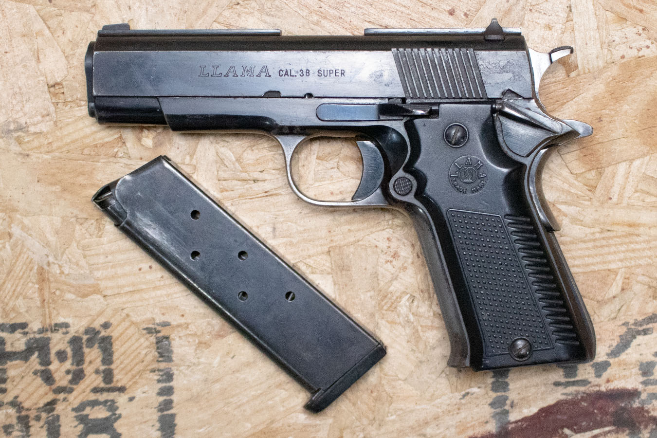 LLAMA 1911 38 Super Police Trade-In Pistol