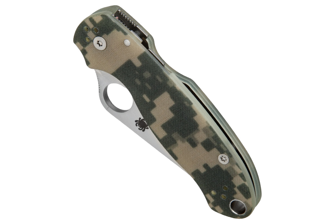 Spyderco Para 3 Compression Lock Folding Pocket Knife - Camo