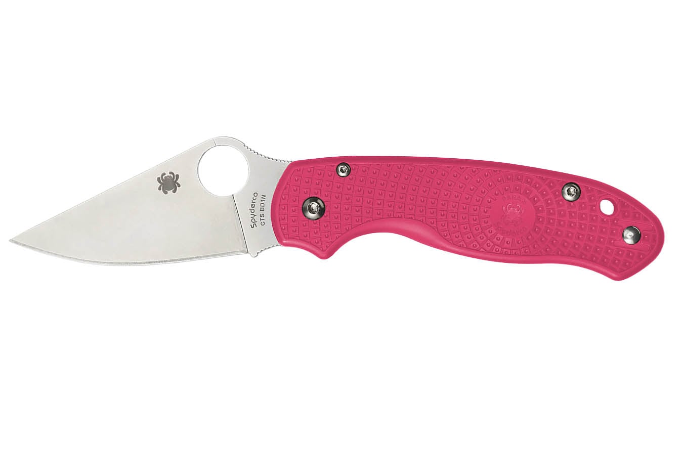 Spyderco Para 3 Lightweight Pink Folding Knife
