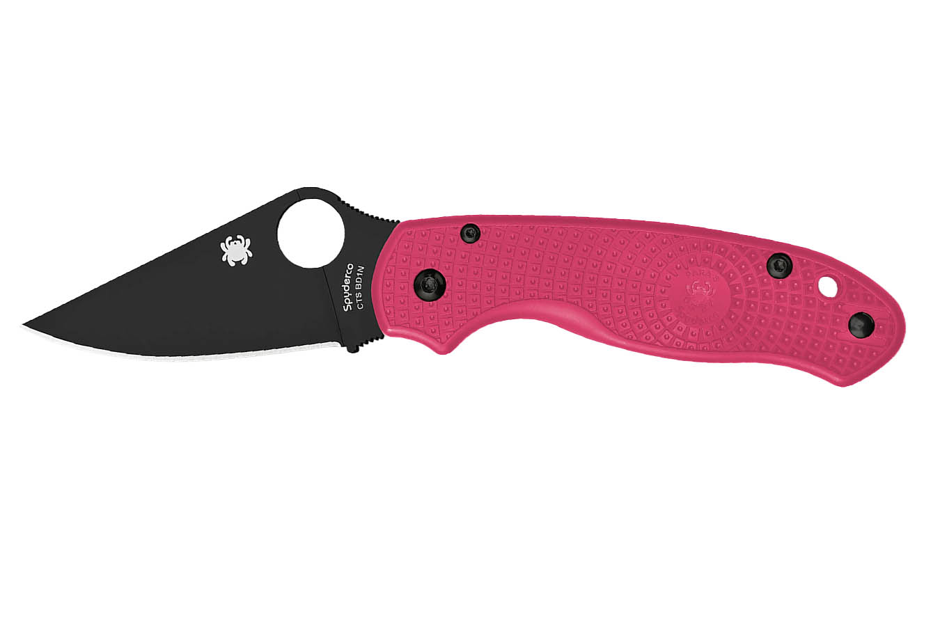 Spyderco Para 3 Lightweight Pink Folding Knife