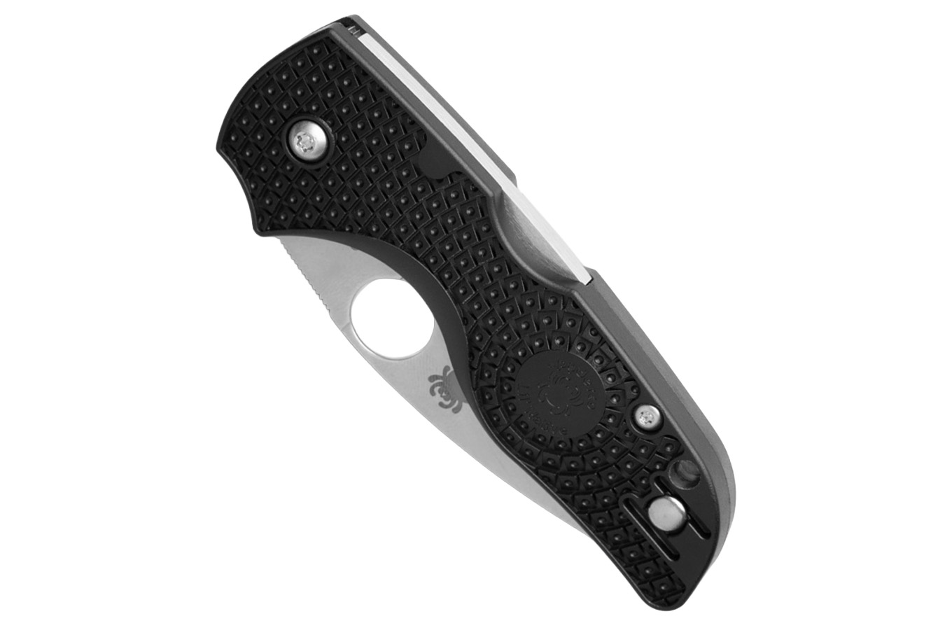 Spyderco Lil' Native Lightweight Folding Pocket Knife - Black