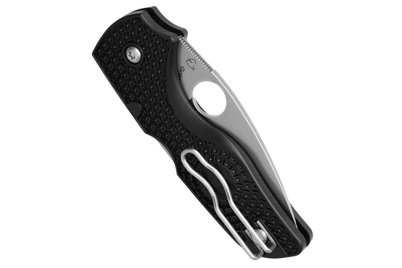 Spyderco Lil' Native Lightweight Folding Pocket Knife - Black