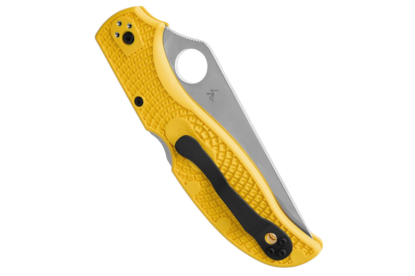 Spyderco Native Chief Lightweight Folding Pocket Knife - Salt Yellow
