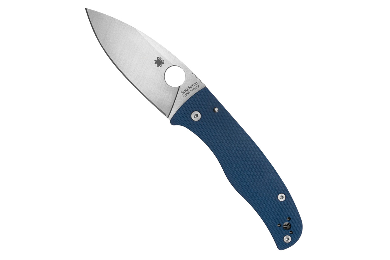 Spyderco Bodacious Compression Lock Pocket Folding Knife - Blue