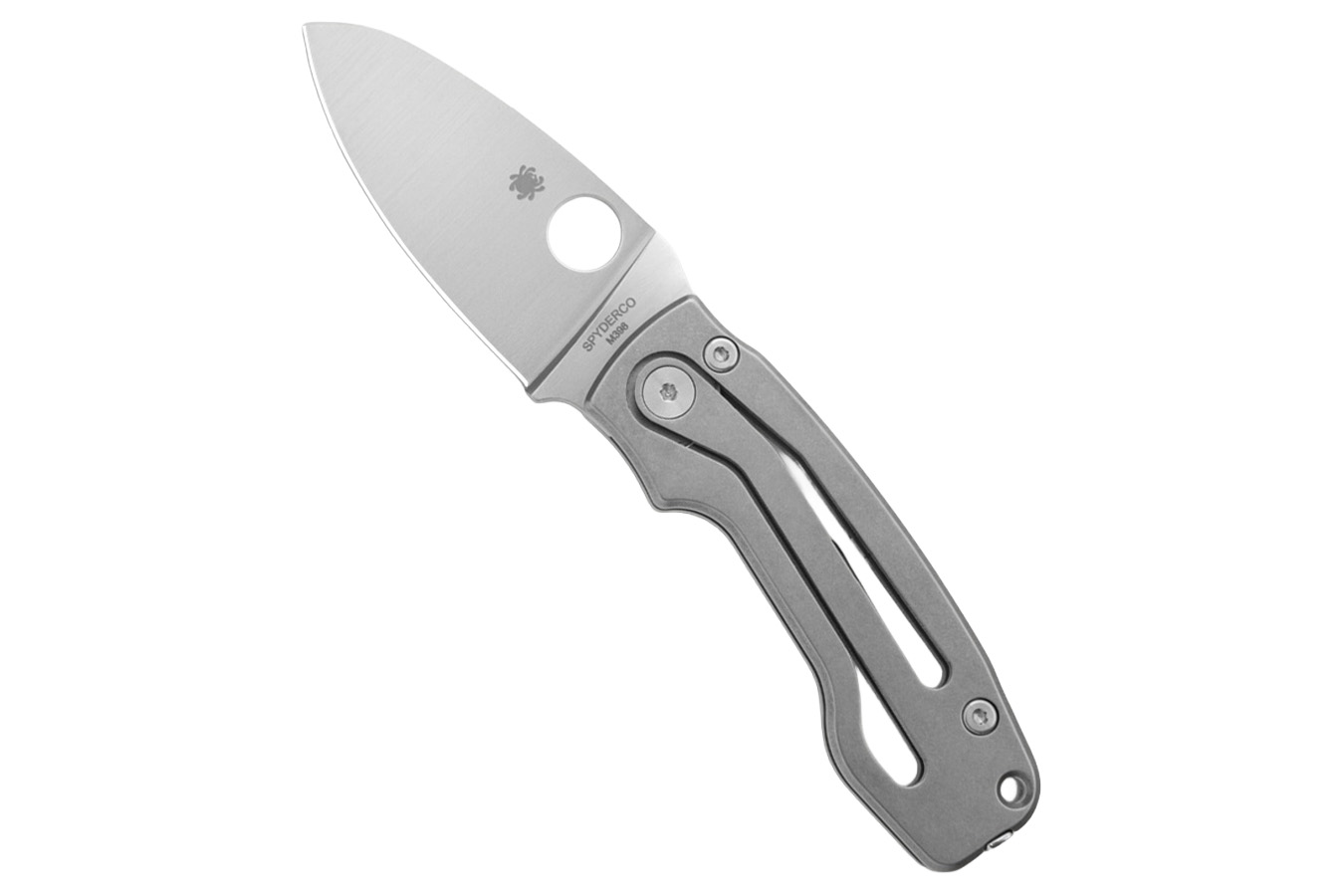 Spyderco PITS 2 Slipit Folding Pocket Knife - Gray