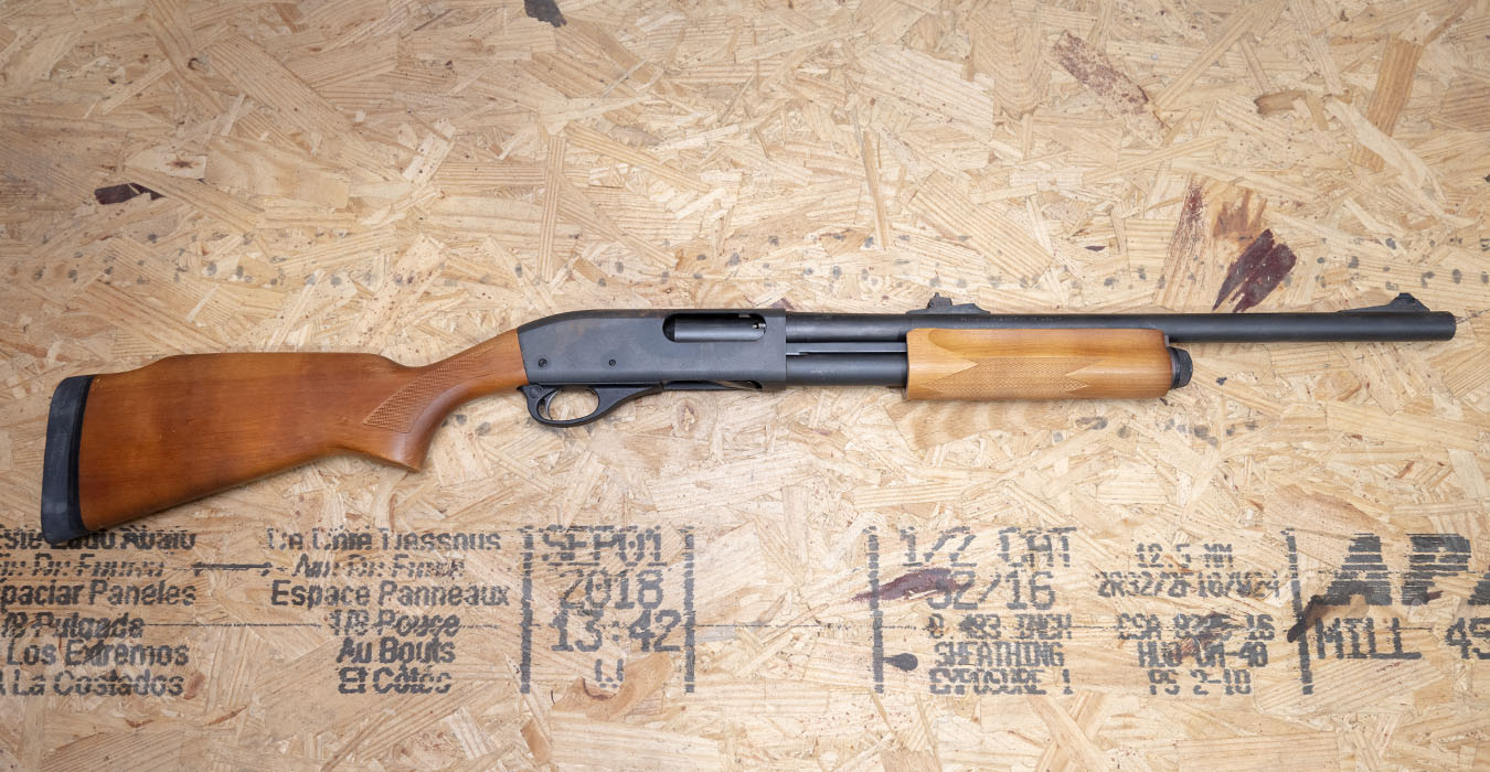 REMINGTON 870 Express Magnum 12 Gauge Police Trade Shotgun with Rifle Sights