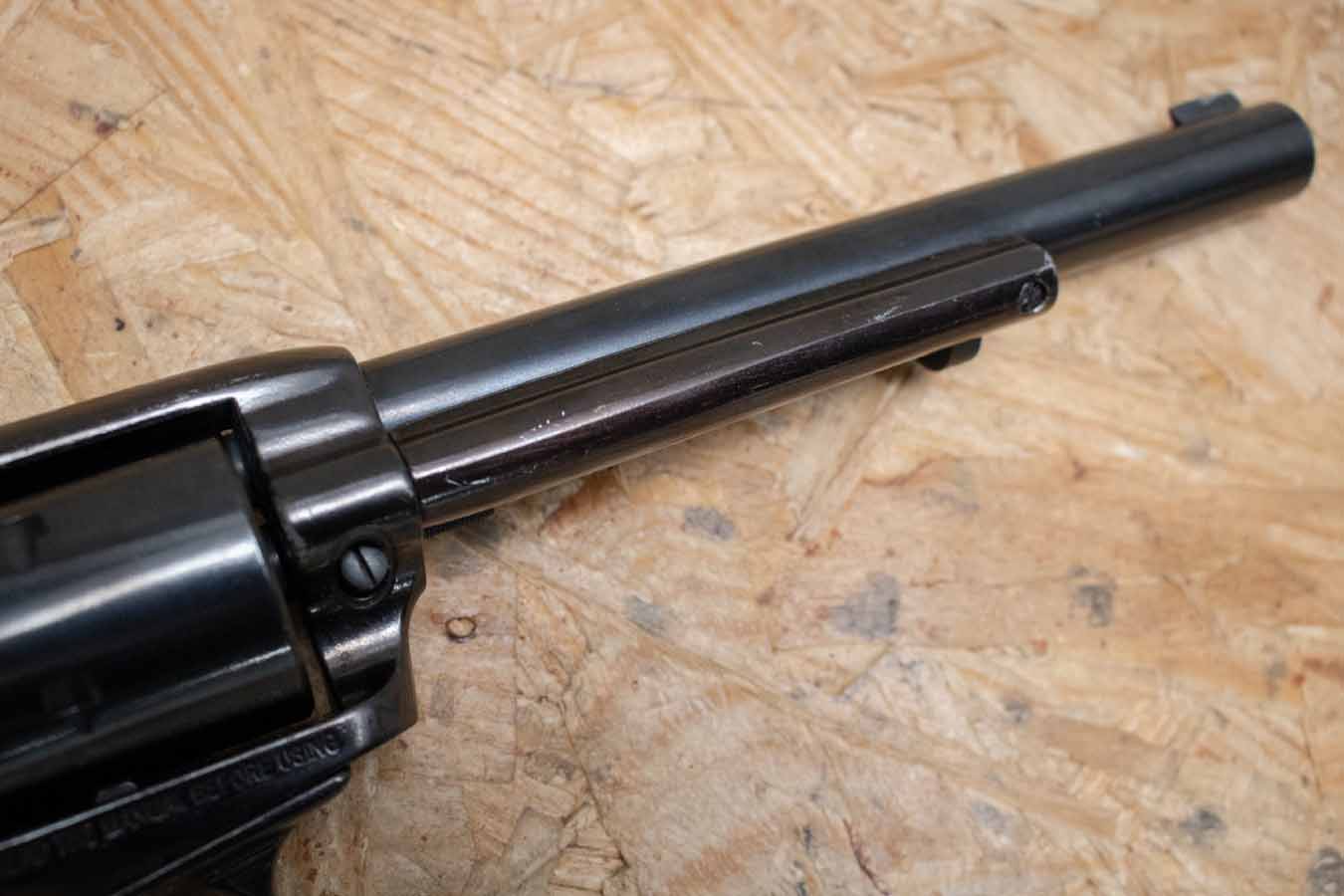 HERITAGE Rough Rider 22LR Single-Action Police Trade-In Revolver with Wood Grips