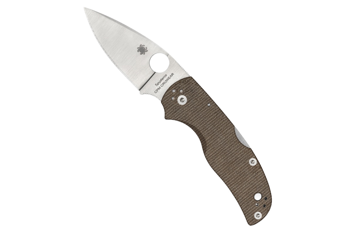 Spyderco Native 5 Lockback Knife - Brown