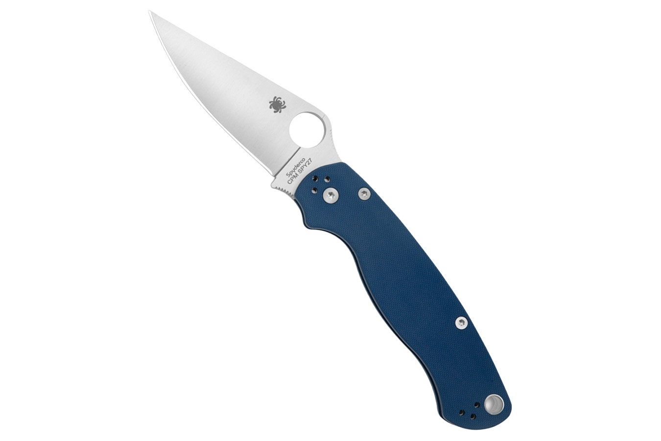 Spyderco Paramilitary 2 Compression Lock Knife - Cobalt Blue